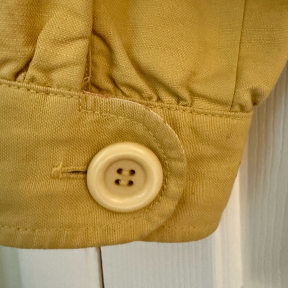 Anthropologie | Mustard Yellow Hooded Jacket by Sanctuary, Size Medium - Picture 4 of 8